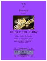 Thine Is the Glory Handbell sheet music cover